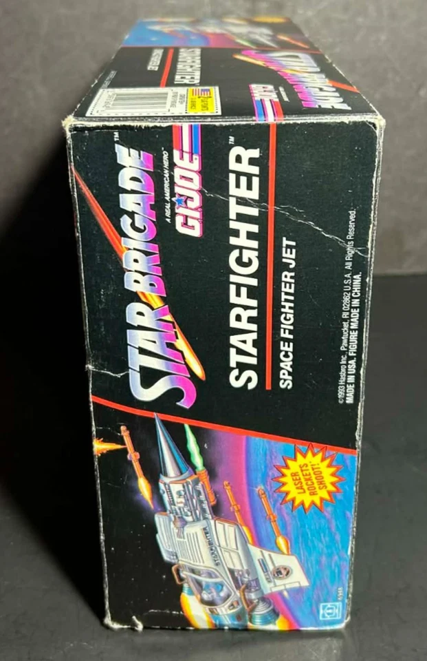 GI Joe Star Brigade Starfighter Space Fighter Jet w Научно-фантастическая Фигурка Винтаж 1993 НОВАЯ - Изображение 2 из 4