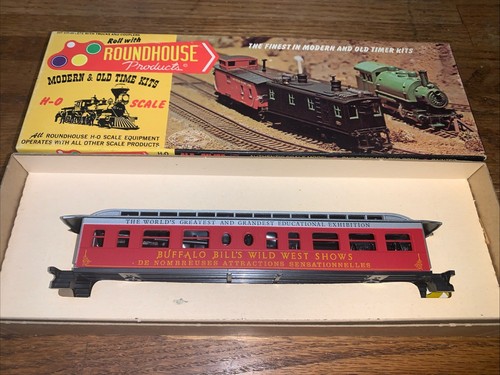 Kit escala HO Roundhouse #5048 Buffalo Bill 50’ Pullman coche de negocios. NOS | Zustand: New