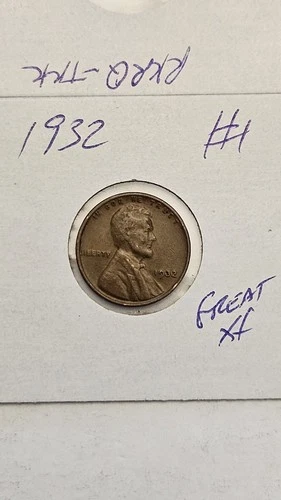 wheat penny 1932 NICE HIGH GRADE XF 1932-P LOT #1 NICE LINCOLN CENT