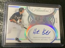 2025 Flawless USA Baseball Collegiate National Team Heston Kjerstad Auto /15 🍀