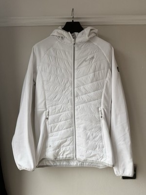 Regatta Damen Steppjacke weiß mit Kapuze Gr. UK 10 leichter Outdoor Mantel