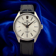 Grand Seiko SLGW003 Birch Bark Hi-Beat Manual Wind Titanium EVO 9 B+P + Extras