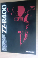 1990-1991   kawasaki   ZZ-R400  ZX400K  Broch...
