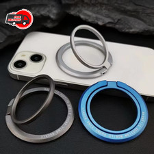 Magnetic Finger Ring Holder for MagSafe iPhone 14 15 Pro Max Mini Phone Stand