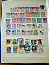 Lot 218 Timbres postes différents oblitérés anciens & modernes Usa /Etats Unis