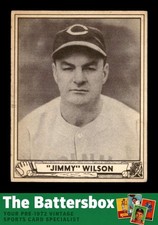 1940 Play Ball #152 Jimmy Wilson   VG X3767882