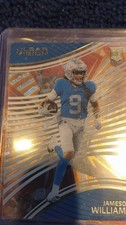 2022 Panini Chronicles - Clear Vision Rookies Jameson Williams #CVR-20 Holo...
