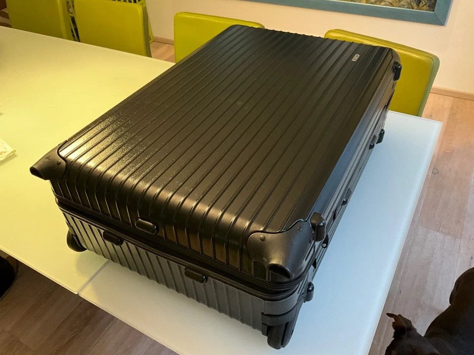 Valigia d'oltremare originale RIMOWA da eredità medico-famiglia. Nessun graffio, come nuovo - Immagine 2 di 4