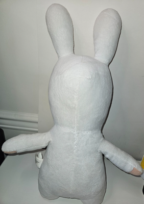Ubisoft 2015 Rabbids Invasion Ninja Rabbid Fiesta & White Plush 19
