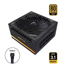 Apevia Galaxy 1000W 80 Gold ATX 3.1 PCIe 5.1 12VHPWR Fully Modular Gaming PSU