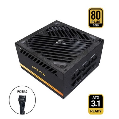 Apevia Galaxy 1000W 80+ Gold ATX 3.1 PCIe 5.1 12VHPWR Fully Modular Gaming PSU
