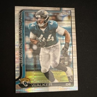 Topps Travon Walker Jacksonville Jaguars 2024 Chrome Hologram #141