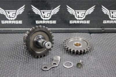 2001 Suzuki RM80 OEM Kickstart Kick Start Shaft W Idler Gear 26211-02B04