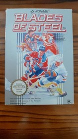 Blades of Steel Nintendo NES PAL B CIB OVP BOXED #2