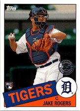 2020 Topps 1985 Topps #85-44 Jake Rogers Detroit Tigers