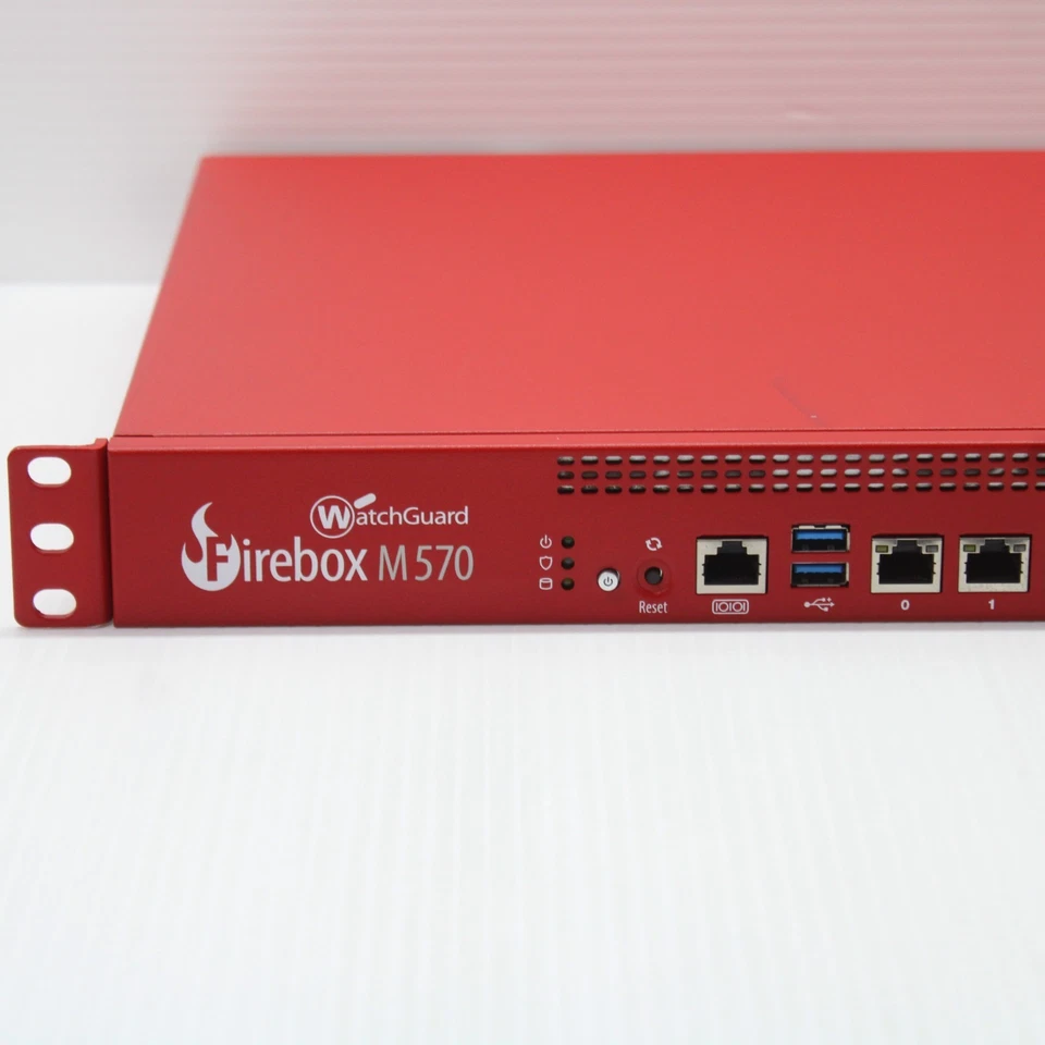 WatchGuard Firebox M570 1U Rack Firewall Network security appliance 8 ports 1GbE - Image 4 of 4