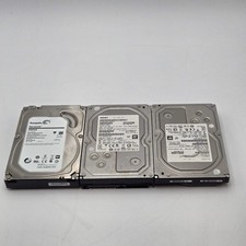 HDD 3 Piece Lot - 2x HGST 0F19843 2TB / Seagate Barracuda 2TB - Used READ