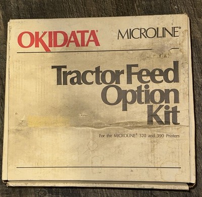 OKIDATA 70012501 TRACTOR FEED KIT New in box  new with Manual Barn find see pic