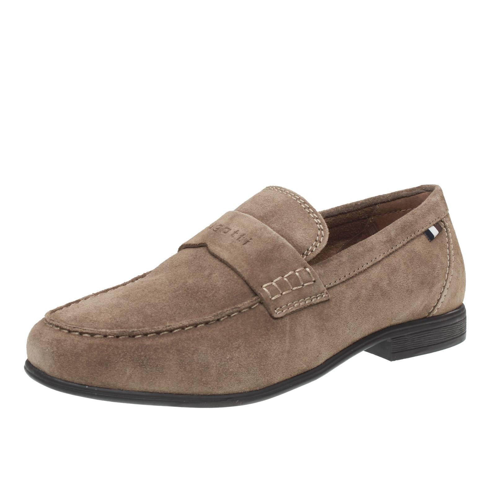 Bugatti Trip - graue Wildleder Halbschuhe - Gre 43 287 cm Herrenschuhe 15790₽
