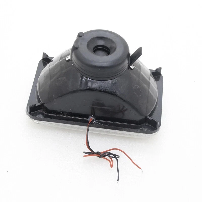 Faros LED halo rojo 4 piezas 4x6 pulgadas para Ford Mustang 1979 1980 1981 1982-1986 Foto 4 de 4