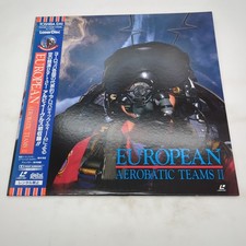 European Acrobatic Teams II Laserdisc SC048-6062 Japan Military Aviation