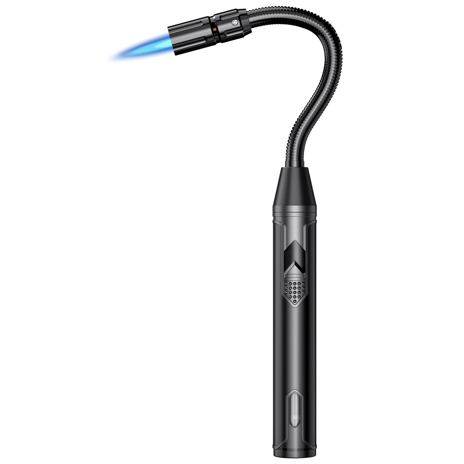 Refillable Butane Lighter Long Flexible Neck Multipurpos...