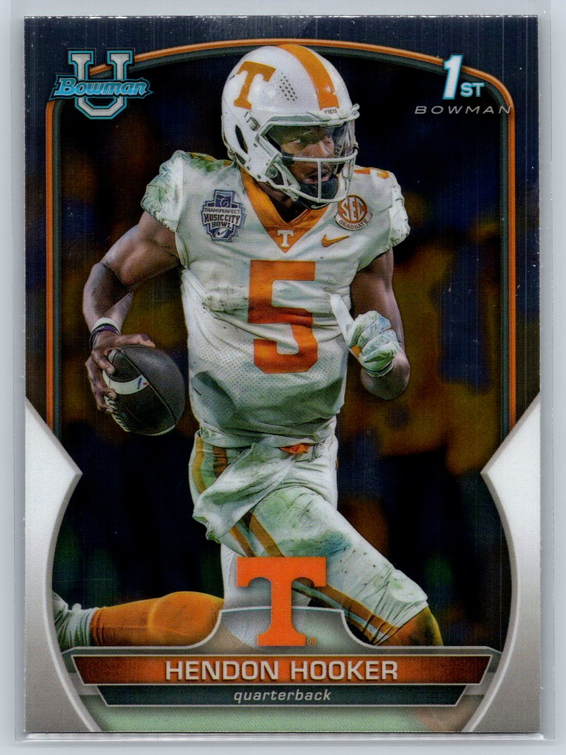 2022 Bowman University Chrome Hendon Hooker #21