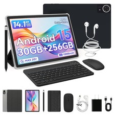 14 inch Tablet Android 15 IPS HD 30GB RAM 256GB ROM 10000mAh Battery Dual Camera