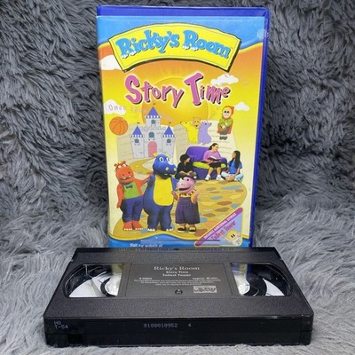 Rickys Room Story Time No 5 VHS Tape 2001 Kaboom Kids Reading Learning Episodes