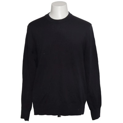 H&M Essentials, Strickpullover, Größe: L, Schwarz, Polyester/Wolle #DPD