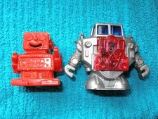 Vintage Mini Spark Flint Breathers: Robots, Set of 2 Both Work.