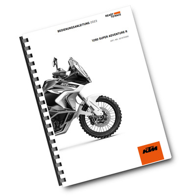 GERMAN LANGUAGE - KTM 2023 - 1290 SUPER ADVENTURE R US - BEDIENUNGSANLEITUNG
