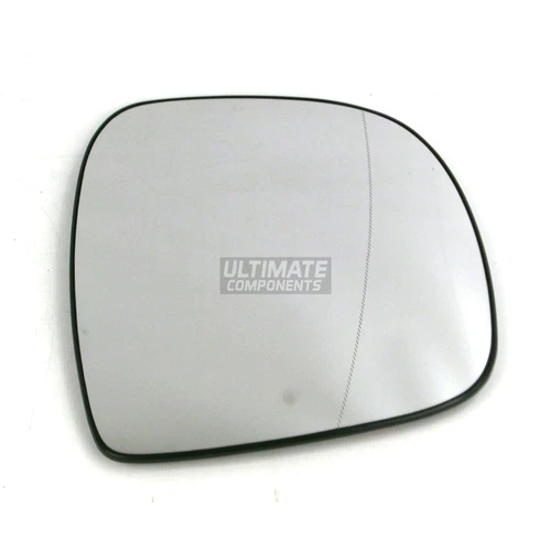 Mirror Glass Mercedes Vito W639 Van 2003-2011 Aspherical Heated Drivers Side