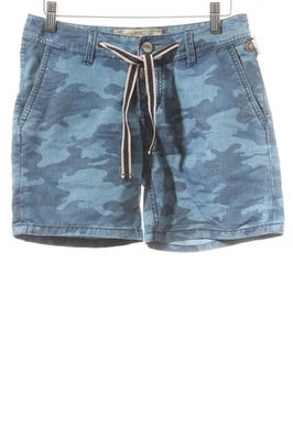 TIMEZONE Short Dames Pantalon T EU 32 bleu clair-bleu foncé-blanc - Photo 1/4