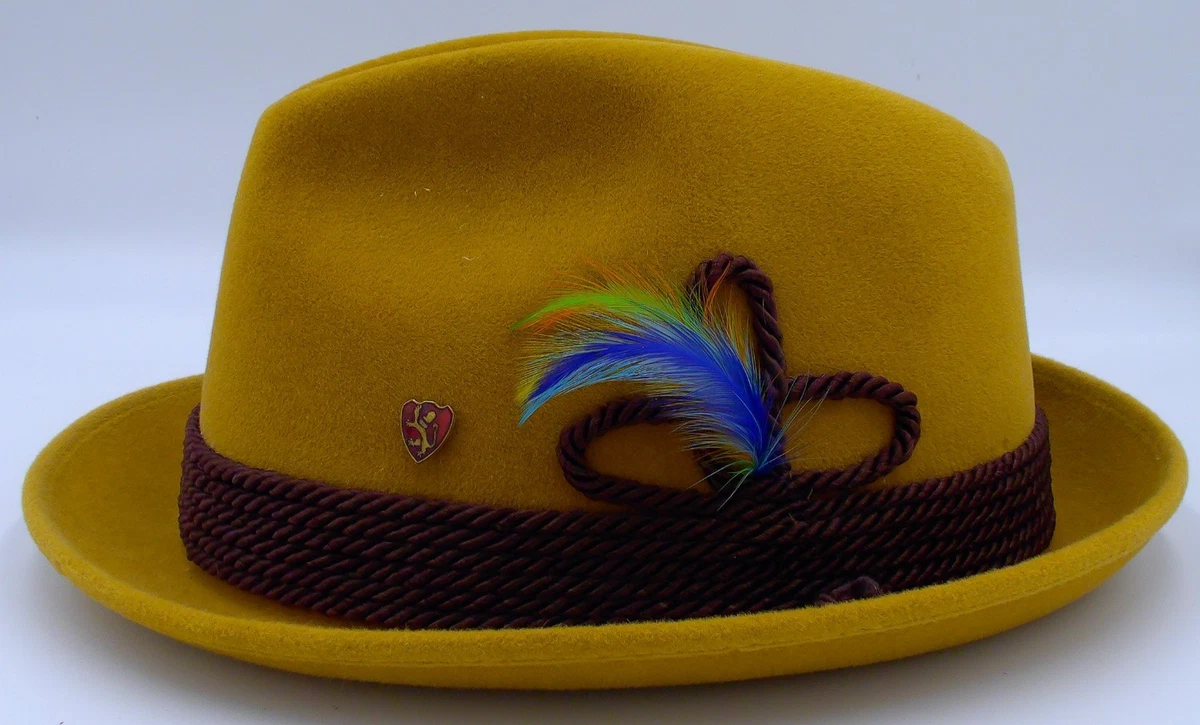 Yellow Vintage Hats for Men for sale | eBay