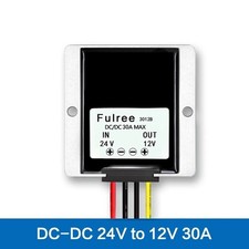 24V to 12V DC-DC Buck Converter Step Down 3/5A/10A/20A/30A/40A Voltage Regulator