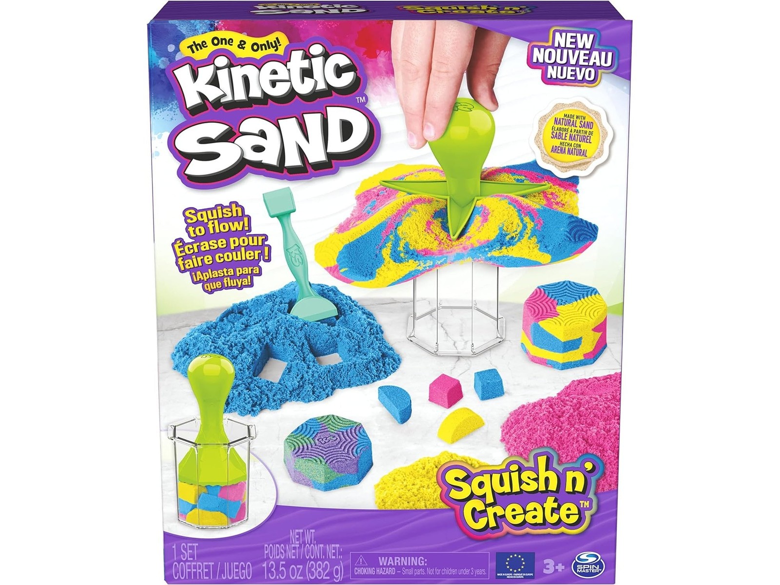 Kinetic Sand, Squish N’ Create
