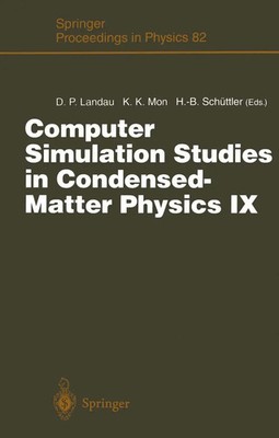 David P. Landau (u. a.) | Computer Simulation Studies in Condensed-Matter...