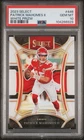 Patrick Mahomes II 2023 Panini Select White Prizm Suite Level /35 PSA 10 Chiefs