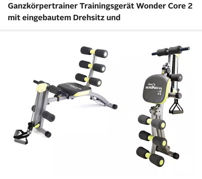 Wonder-Core II  Fitnessgerät Ganzkörpertrainer Trainingsgerät