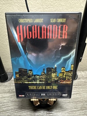 Highlander DVD 1986 - Christopher Lambert, Sean Connery