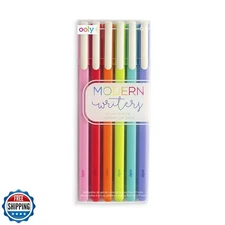 Ooly, Modern Writers Gel Pens, Set of 6