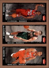 2008-09 Fleer #238 Eric Gordon/Joe Alexander/D.J. Augustin Rookie RC