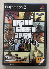 PlayStation 2 PS2 Game Grand Theft Auto San Andreas CIB Complete In Box