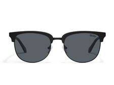 QUAY Unisex Evasive RX QT-000486 Black / Smoke Polarized Sunglasses