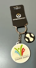 Overwatch 2018 Summer Games Logo/Lucioball Keychain