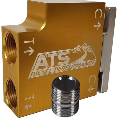 #ad ATS Thermal Bypass Valve w Billet Coupler For 2019 2023 Ram 2500 3500 $94.99