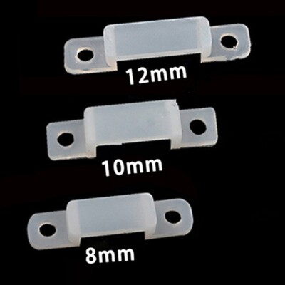 100Pc Staffa Di Fissaggio 10mm Fissaggio Clip For 3528 5050 - Foto 5