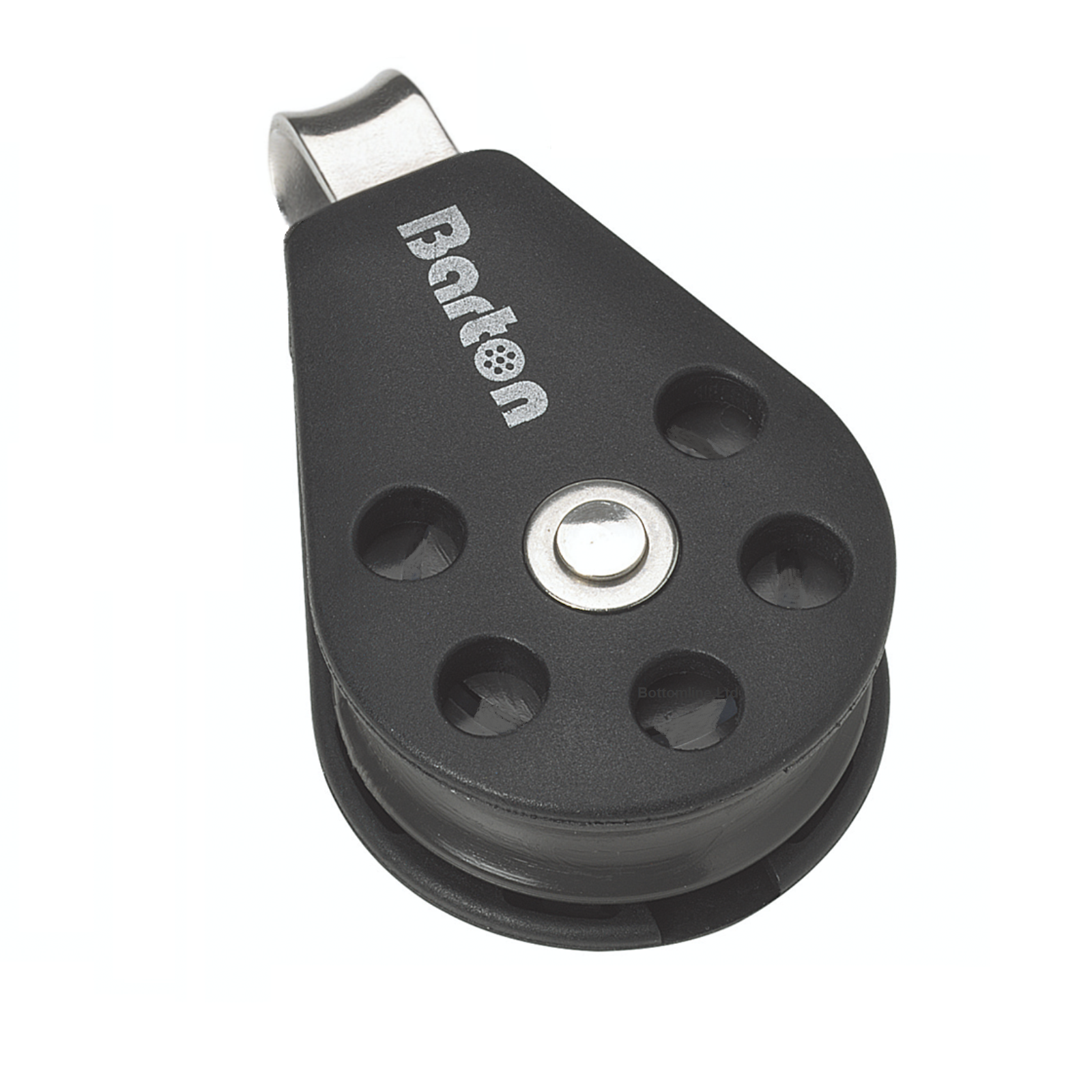 Barton Marine Size 1 Single Fixed Eye Block - 30mm - Plain bearing - N01110