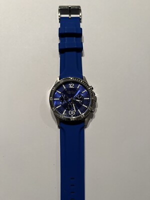 Caravelle New York Men's Watch Logan Collection 44mm Blue Dial